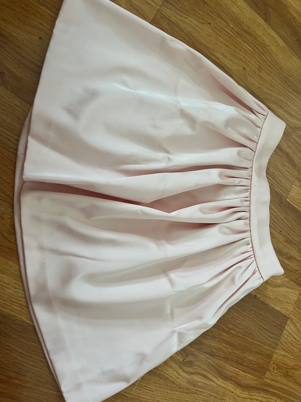 Blue Rain Pale Pink Circle Skirt
